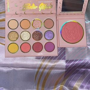 Colourpop Sailor Moon Eyeshadow Palette and Blush